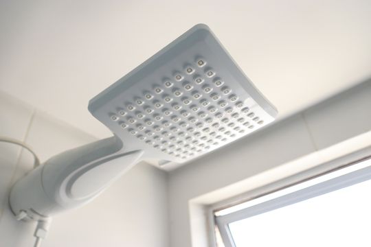 Banheiro da Suíte 2 de apartamento para alugar com 3 quartos, 80m² em São Francisco, Goiânia