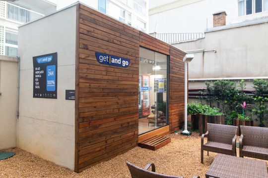 Área comum - Mini mercado de kitnet/studio para alugar com 1 quarto, 43m² em Centro, Campinas