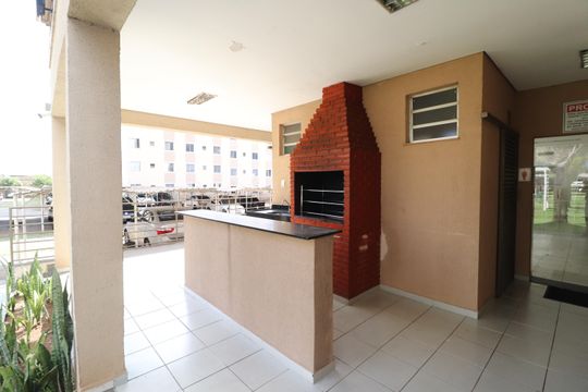 Área comum - Churrasqueira de apartamento para alugar com 2 quartos, 50m² em Brasil, Uberlândia