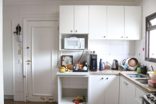 Cozinha de apartamento para alugar com 4 quartos, 160m² em Perdizes, São Paulo