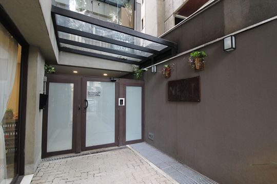 Fachada de kitnet/studio à venda com 1 quarto, 32m² em Vila Nova Conceição, São Paulo