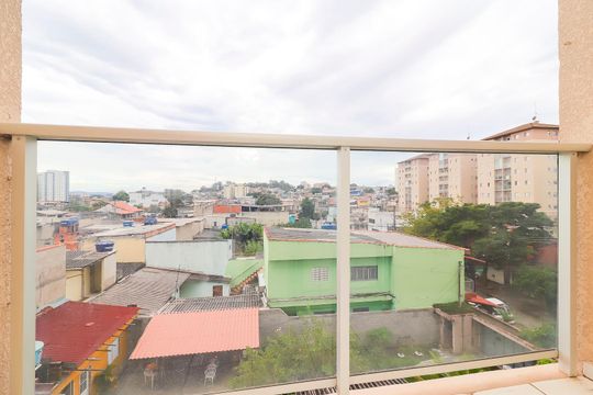 Varanda da Sala de apartamento à venda com 2 quartos, 56m² em Jardim Santo Antônio, São Paulo