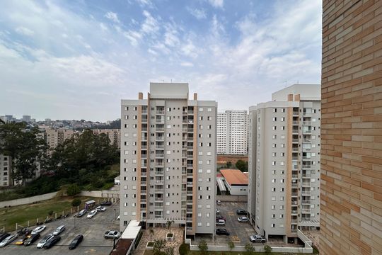 Varanda da Sala de apartamento para alugar com 2 quartos, 59m² em Usina Piratininga, São Paulo