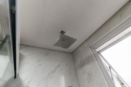 Banheiro da Suíte - chuveiro de apartamento para alugar com 3 quartos, 96m² em Vila Andrade, São Paulo