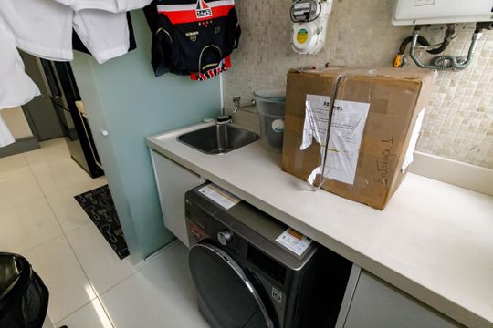 Área de Serviço de apartamento para alugar com 3 quartos, 96m² em Vila Andrade, São Paulo