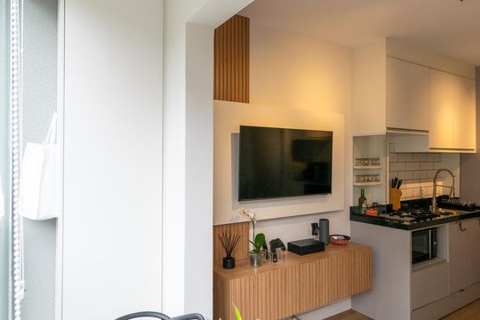 Sacada de apartamento à venda com 1 quarto, 26m² em Vila Guarani (z Sul), São Paulo