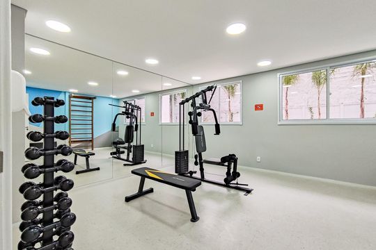 Área comum - Academia de apartamento à venda com 1 quarto, 26m² em Vila Guarani (z Sul), São Paulo