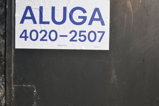 Placa Instalada de casa para alugar com 1 quarto, 50m² em Jardim Sulacap, Rio de Janeiro