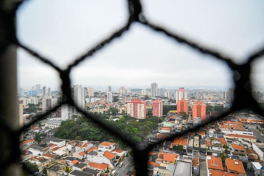 Vista da Sala de apartamento à venda com 2 quartos, 134m² em Vila Vera, São Paulo