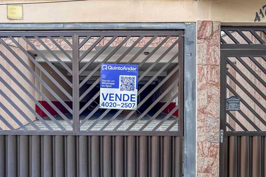 Placa  de apartamento à venda com 3 quartos, 95m² em Vila Leopoldina, Santo André