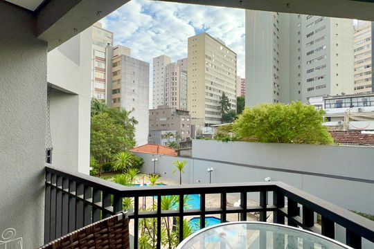 Varanda de apartamento à venda com 2 quartos, 64m² em Sumaré, São Paulo