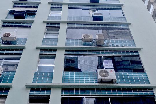 Fachada de apartamento para alugar com 3 quartos, 180m² em Gonzaga, Santos