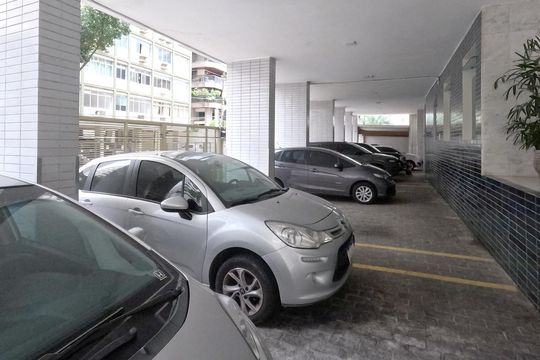Garagem de apartamento para alugar com 3 quartos, 180m² em Gonzaga, Santos