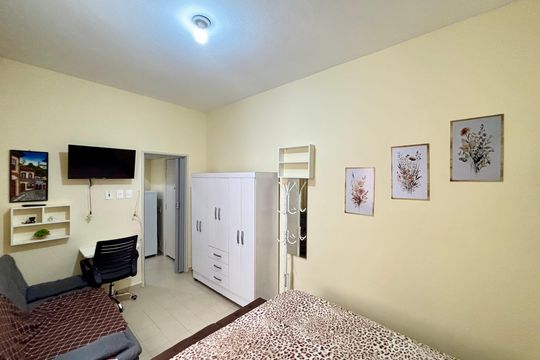 Studio de kitnet/studio para alugar com 1 quarto, 28m² em Copacabana, Rio de Janeiro