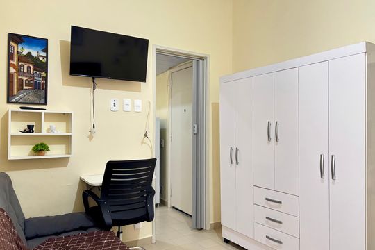 Studio de kitnet/studio para alugar com 1 quarto, 28m² em Copacabana, Rio de Janeiro
