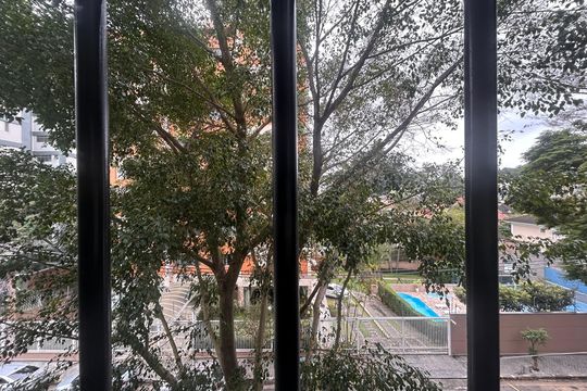Vista sala  de apartamento à venda com 2 quartos, 60m² em Jardim Umuarama, São Paulo