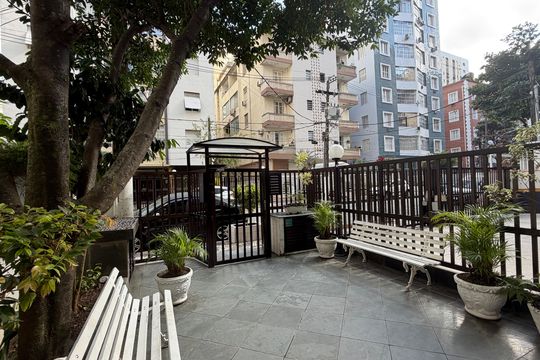 Área comum de apartamento para alugar com 1 quarto, 35m² em Boqueirão, Santos