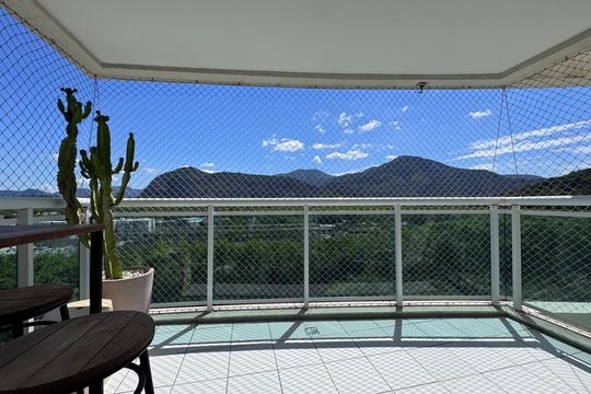 Varanda de apartamento à venda com 2 quartos, 68m² em Recreio dos Bandeirantes, Rio de Janeiro