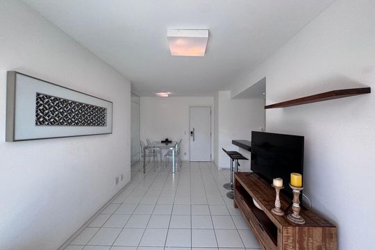 Sala de apartamento à venda com 2 quartos, 68m² em Recreio dos Bandeirantes, Rio de Janeiro