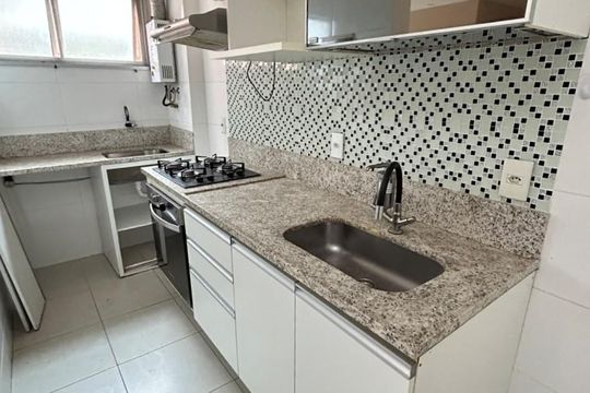 Cozinha de apartamento para alugar com 2 quartos, 49m² em Campinho, Rio de Janeiro