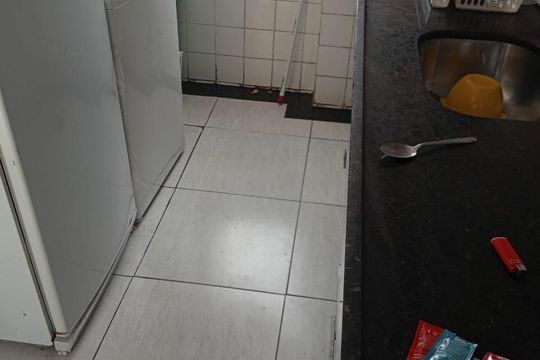 Cozinha de apartamento à venda com 2 quartos, 70m² em Vila Copacabana, Belo Horizonte