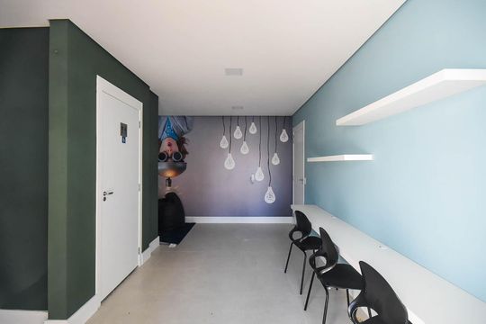 Área comum de apartamento à venda com 2 quartos, 43m² em Parque Reboucas, São Paulo