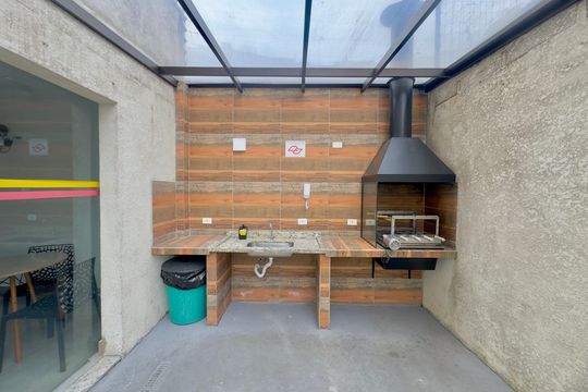 Área comum - Churrasqueira de apartamento à venda com 2 quartos, 48m² em Vila Rosália, Guarulhos