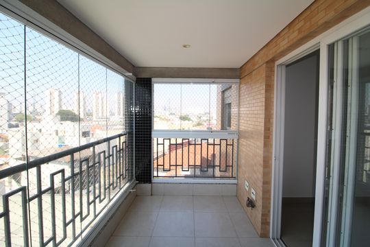Varanda da Sala de apartamento para alugar com 1 quarto, 39m² em Vila Diva (zona Norte), São Paulo