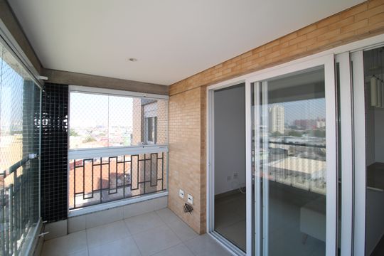 Varanda da Sala de apartamento para alugar com 1 quarto, 39m² em Vila Diva (zona Norte), São Paulo