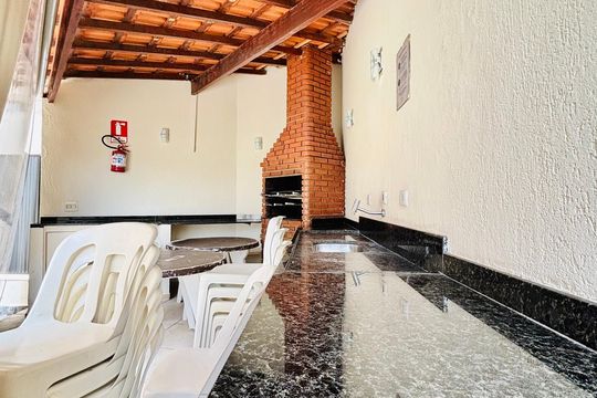 Área comum - Churrasqueira de apartamento para alugar com 2 quartos, 63m² em Alphaville Industrial, Barueri
