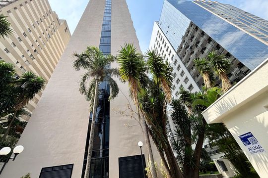 Fachada do Prédio de apartamento para alugar com 2 quartos, 63m² em Alphaville Industrial, Barueri