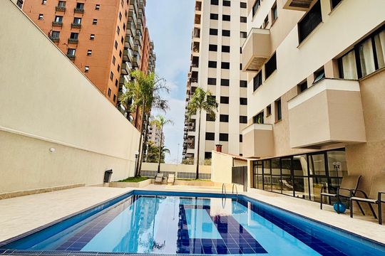 Área comum - Piscina de apartamento para alugar com 2 quartos, 63m² em Alphaville Industrial, Barueri