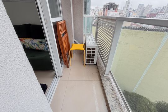 Sacada de kitnet/studio à venda com 1 quarto, 25m² em Aclimação, São Paulo