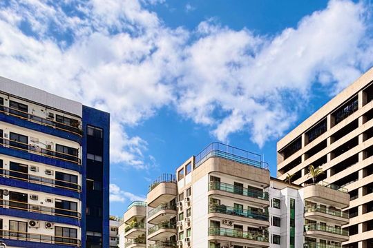 Vista do Quarto de apartamento para alugar com 2 quartos, 98m² em Botafogo, Rio de Janeiro