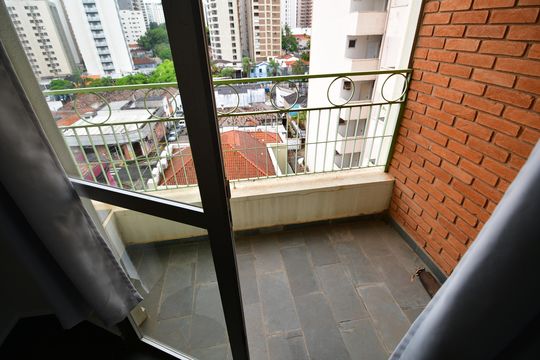Quarto  - Sacada de apartamento para alugar com 1 quarto, 48m² em Centro, Campinas
