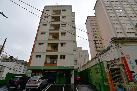 Fachada do Prédio de apartamento para alugar com 1 quarto, 48m² em Centro, Campinas