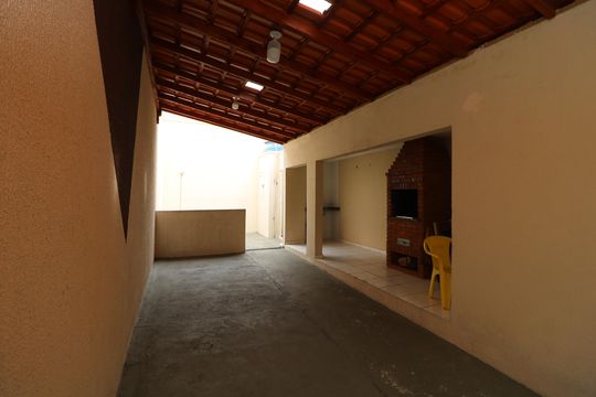 Área comum - Churrasqueira de casa de condomínio para alugar com 3 quartos, 92m² em Vila Antonieta, São Paulo