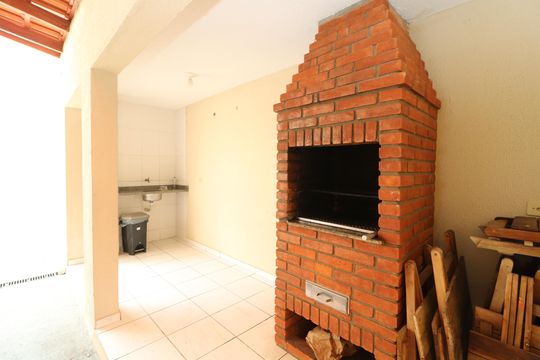 Área comum - Churrasqueira de casa de condomínio para alugar com 3 quartos, 92m² em Vila Antonieta, São Paulo