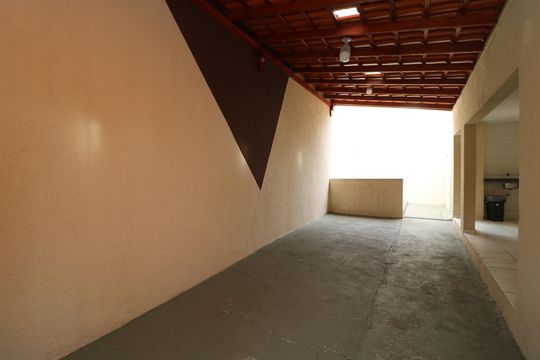 Área comum - Churrasqueira de casa de condomínio para alugar com 3 quartos, 92m² em Vila Antonieta, São Paulo