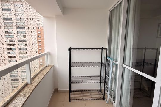 Sacada de apartamento para alugar com 2 quartos, 57m² em Setor Bueno, Goiânia