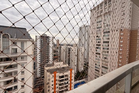 Vista da Sacada de apartamento para alugar com 2 quartos, 57m² em Setor Bueno, Goiânia