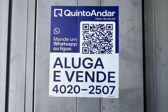 Placa de apartamento à venda com 2 quartos, 80m² em Jardim Paulistano, São Paulo