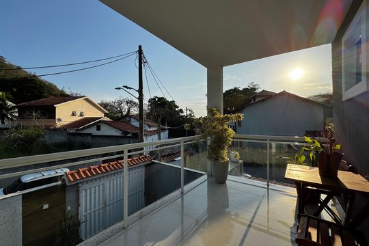 Suíte 2 - Varanda de casa de condomínio à venda com 4 quartos, 220m² em Camorim, Rio de Janeiro