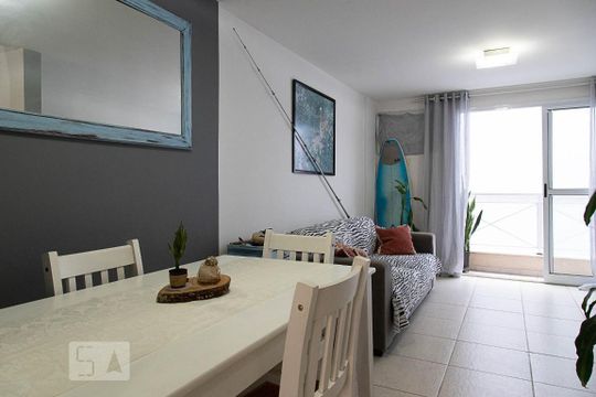 Sala de apartamento à venda com 2 quartos, 97m² em Recreio dos Bandeirantes, Rio de Janeiro