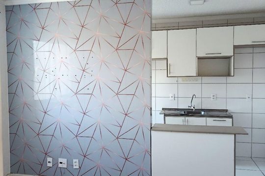 Cozinha de apartamento para alugar com 2 quartos, 42m² em Vila Guilherme, São Paulo