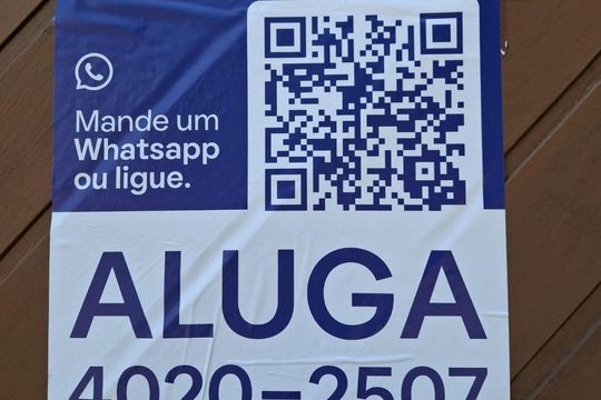 Placa de kitnet/studio para alugar com 1 quarto, 60m² em Vila Rosália, Guarulhos