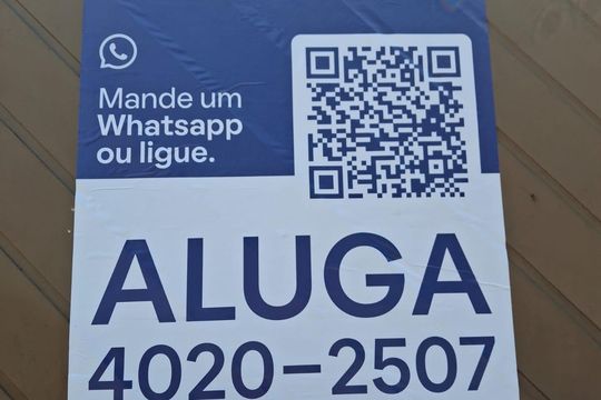 Placa de kitnet/studio para alugar com 1 quarto, 55m² em Vila Rosália, Guarulhos