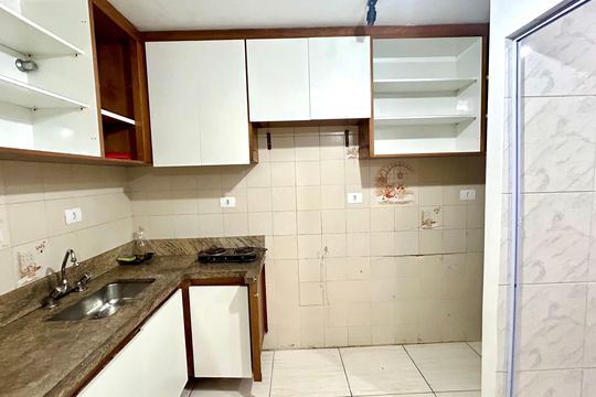 Cozinha de kitnet/studio para alugar com 1 quarto, 55m² em Vila Rosália, Guarulhos