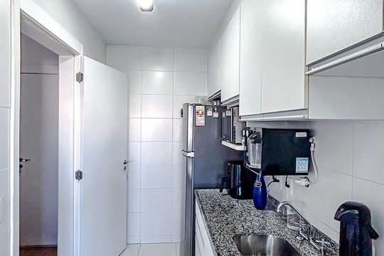 Cozinha de apartamento à venda com 1 quarto, 49m² em Tatuapé, São Paulo