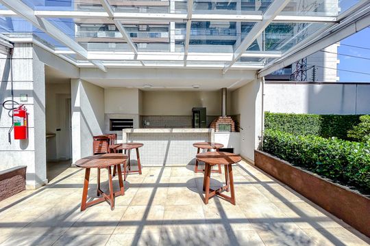 Área comum - Churrasqueira de apartamento à venda com 1 quarto, 49m² em Tatuapé, São Paulo